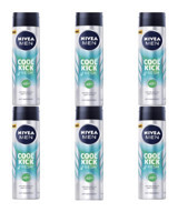 Nivea Cool Kick Fresh Sprey Erkek Deodorant 6x150 ml