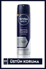 Nivea Derma Control Clinical Antiperspirant Sprey Erkek Deodorant 150 ml