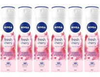 Nivea Fresh Cherry Sprey Kadın Deodorant 6x150 ml