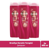Elidor Superblend Besleyici Pürüzsüz Görünüm Şampuan 3x400 ml