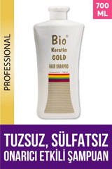 Bio Keratin Gold Hair Shampoo Onarıcı Şampuan 700 ml