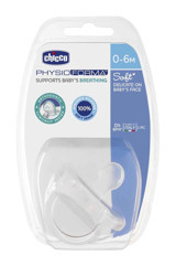 Chicco Physio Soft 0-6 Ay Şeffaf Emzik