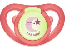 Bebedor Air Serisi No:3 18+ Ay Kırmızı Emzik