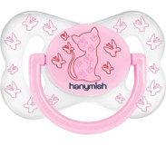 Hanymish Kelebek No:1 0-6 Ay Pembe Emzik