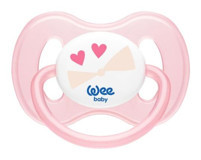 Wee Baby Kelebek No:2 6-18 Ay Pembe Emzik
