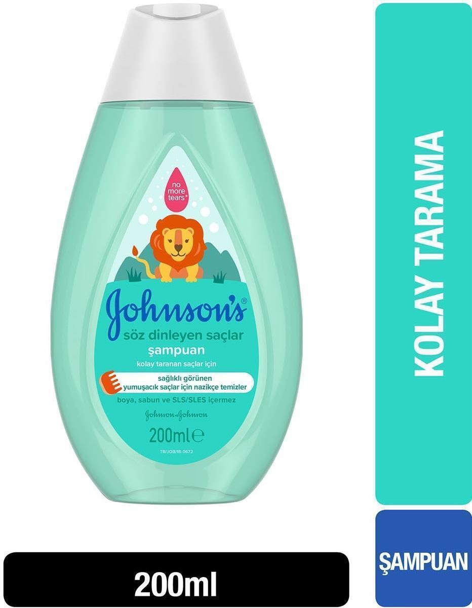 Johnson's Baby Söz Dinleyen Saçlar Çiçek Özlü Bebek Şampuanı 200 ml