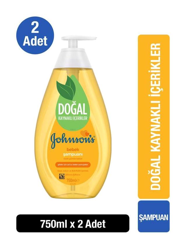 Johnson's Baby Bebek Şampuanı 2x750 ml
