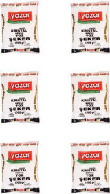 Yazar Kristal Toz Şeker 6x1 kg