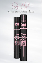 Maybelline New York Sky High Hacim Veren Cosmic Black Maskara 2 Adet