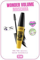 Callista Wonder Volume Hacim Veren Siyah Maskara
