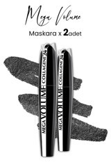 L'oréal Paris Mega Volume 24H Hacim Veren Siyah Maskara 2 Adet