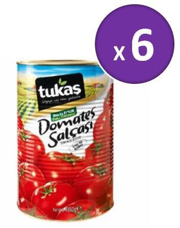 Tukaş Domates Salçası 6x4.35 kg