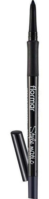 Flormar Stylematic Long Lasting S12 Mat Midnight Blue İnce Uçlu Kalem Eyeliner