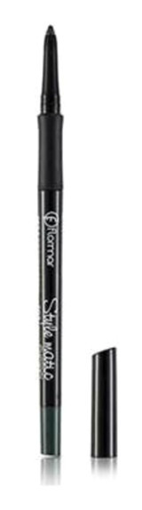 Flormar Style Matic Suya Dayanıklı Mat Yeşil Kalıcı Kalın Uçlu Kalem Eyeliner