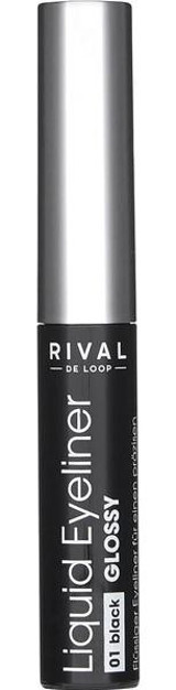 Rival De Loop No:01 Mat Siyah İnce Uçlu Likit Eyeliner