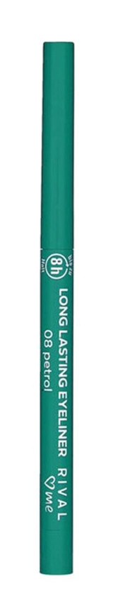 Rival Loves Me Long Lasting 08 Suya Dayanıklı Mat Petrol Kalıcı İnce Uçlu Kalem Eyeliner