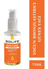 Solife Sun Care Vücut İçin Bronzlaştırıcı Yağ 75 ml