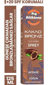 Bitkizen 20 Faktör Vücut İçin Bronzlaştırıcı Sprey 125 ml