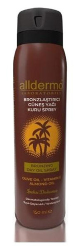Alldermo Vücut İçin Bronzlaştırıcı Yağ 150 ml