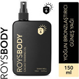 Roys Beauty 6 Faktör Vücut İçin Bronzlaştırıcı Yağ 150 ml