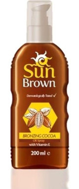Sun Brown Vücut İçin Bronzlaştırıcı Yağ 200 ml