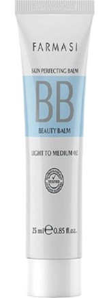 Farmasi Light To Medium 02 Tüm Ciltler İçin BB Krem Orta Ton