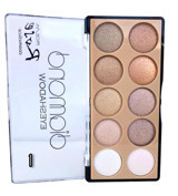 Roesia Rose Cosmetics No:01 Toz Işıltılı Far Paleti