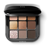 Kiko Milano New Glamour Multi Finish 01 Earth Tones Toz Mat Far Paleti