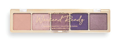 Revolution Glam Purple Toz Mat-Glitter Far Paleti