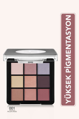 Flormar Eye Shadow Palette No:001 Krem Mat Far Paleti Fallen Angel