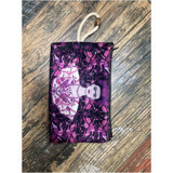 Street Bag Çok Renkli Frida Desenli Tekstil Makyaj Çantası