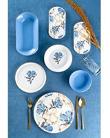 Acar Amanda 27 Parça 6 Kişilik Stoneware Yuvarlak Yemek Takımı