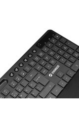 Everest KM-9676 Siyah Kablosuz Klavye Mouse Seti