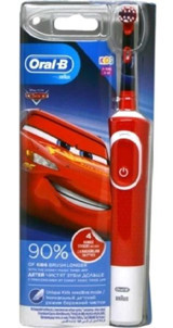 Oral-B Yumuşak U Şarjlı Çocuk Diş Fırçası Kırmızı