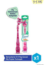 Sensodyne Promine Yumuşak U Manuel Bebek Diş Fırçası Pembe