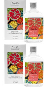 Pomellos Portakal Cam Şişe Kolonya 2x250 ml