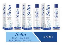Selin Buz Ferahlığı Kolonya 3x400 ml