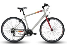 Carraro Sportive 321 28 Jant 21 Vites Şehir / Tur Bisikleti Gri-Kırmızı-Siyah
