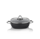 Schafer Gastronomie Master 24 cm Alüminyum Basık Tencere