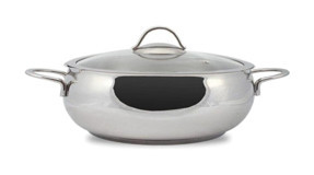 Gülsan Inox Küre 22 cm Çelik Karnıyarık Tenceresi