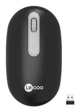 Lecoo Lecoo WS207 Kablosuz Siyah Optik Mouse
