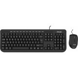 Inca IMK-374U Ergonomik Siyah Kablolu Klavye Mouse Seti