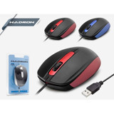 Hadron HR-5667 Kablolu Kırmızı Siyah Optik Mouse