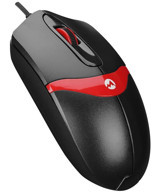 Everest SM-220 Kablolu Kırmızı Siyah Optik Mouse