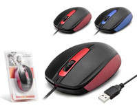 Hadron HDX3253 Kablolu Kırmızı Siyah Mouse