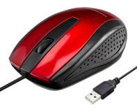 Hadron HR5686 Kablolu Kırmızı Siyah Optik Mouse