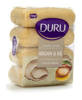 Duru Mineral Action Argan Yağı-Kil Sabun 4x280 gr