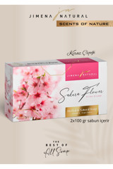 Jimena Natural Kiraz Çiçeği Sabun 2x100 gr