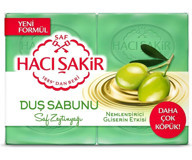 Hacı Şakir Gliserin-Zeytinyağ Sabun 4x125 gr
