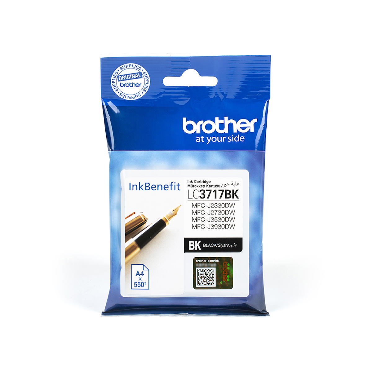 Brother LC3717BK 550 Sayfa Kapasiteli Siyah Kartuş